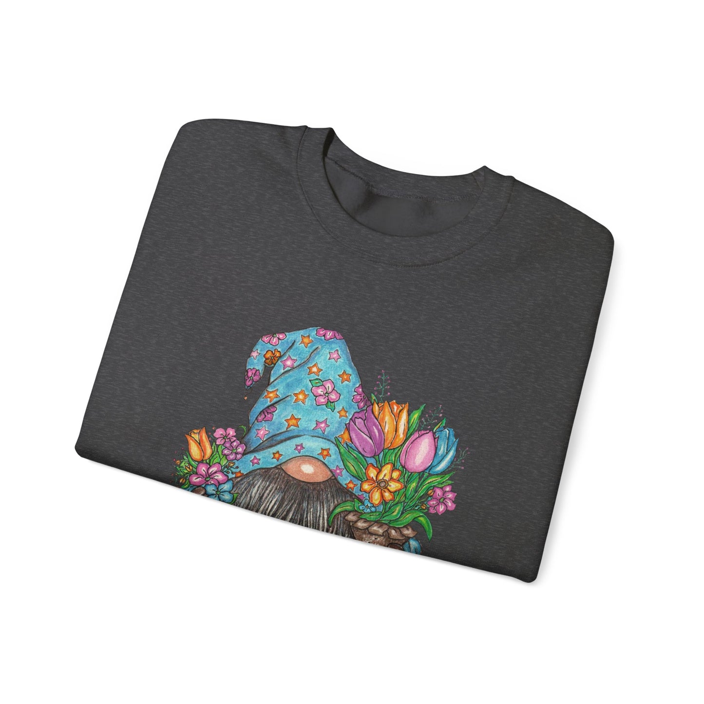 Gardening Gnome Unisex Heavy Blend™ Crewneck Sweatshirt