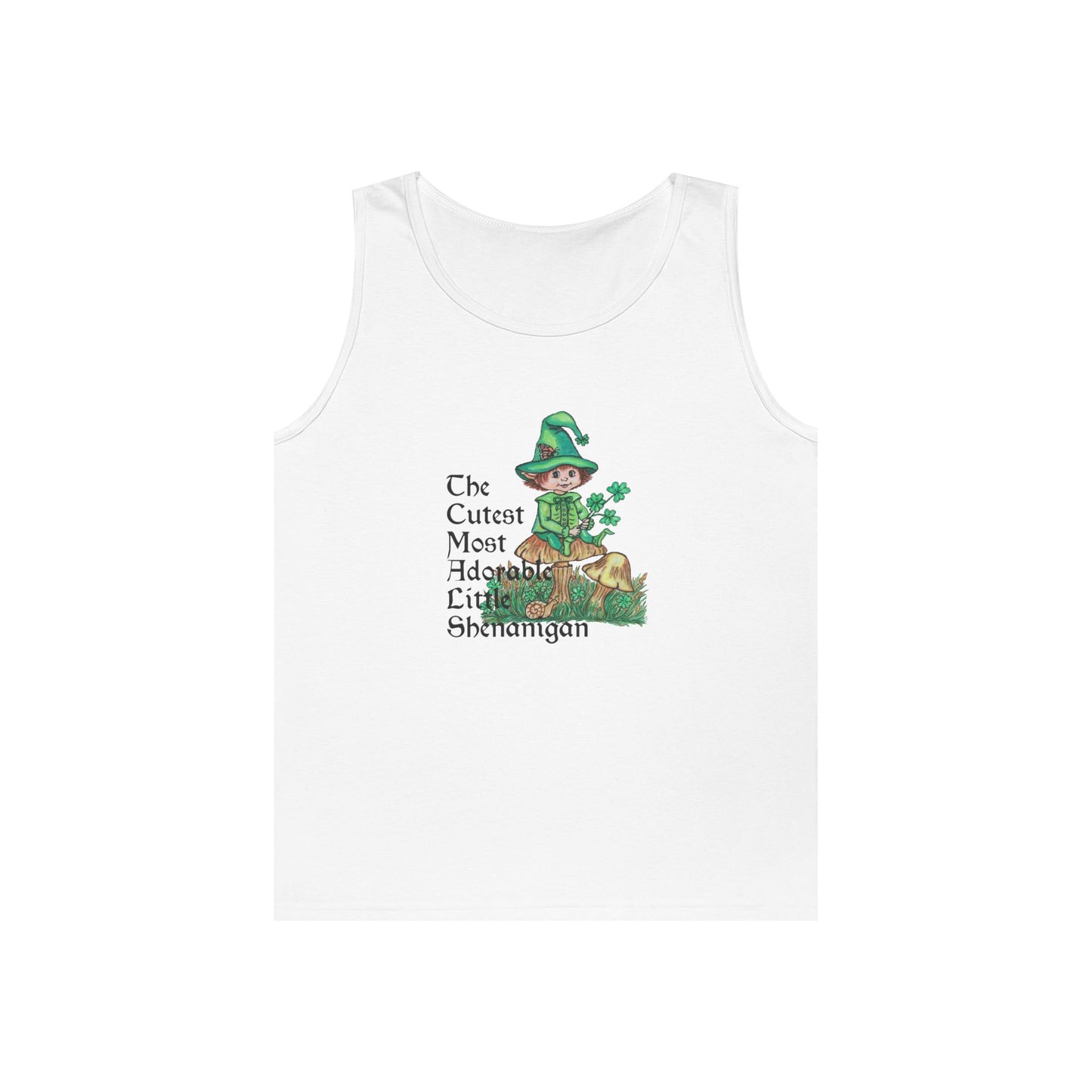 Cutest Shenanigans Unisex Heavy Cotton Tank Top