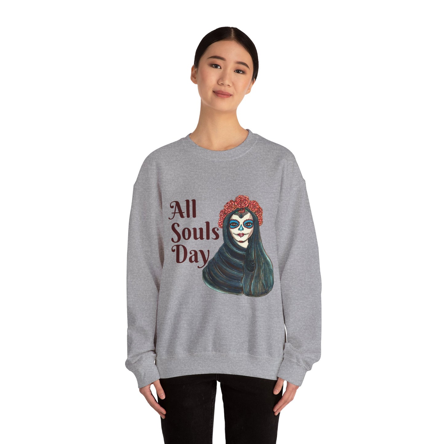 All Souls Day Unisex Heavy Blend™ Crewneck Sweatshirt