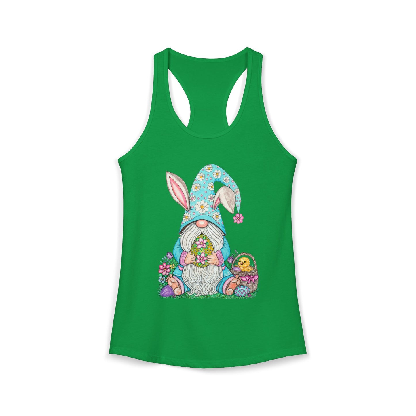 Easter Gnome Women's Ideal Racerback Tank
