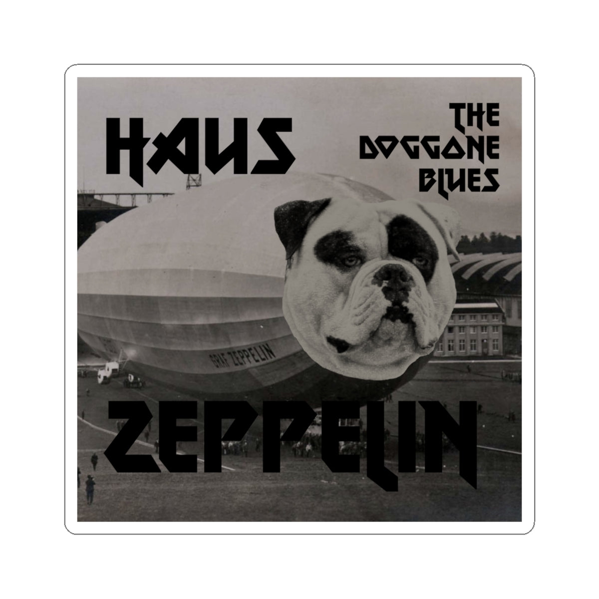 Haus Zeppelin Kiss-Cut Stickers