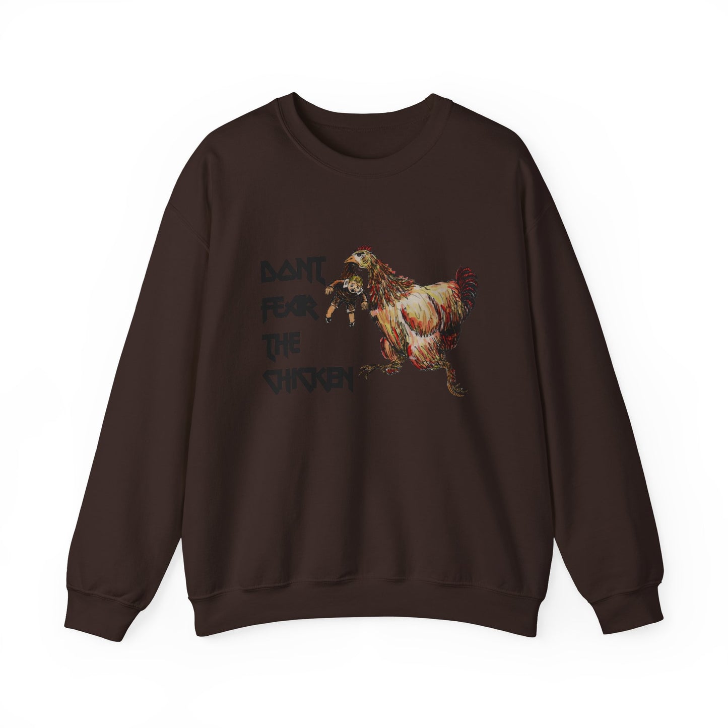 Don't Fear the Chicken Unisex Heavy Blend™ Crewneck Sweatshirt