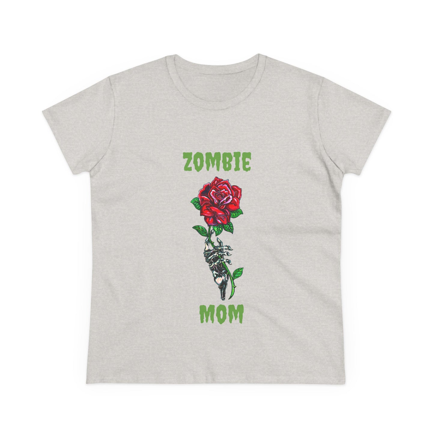 Zombie Mom Women's Midweight Cotton Tee