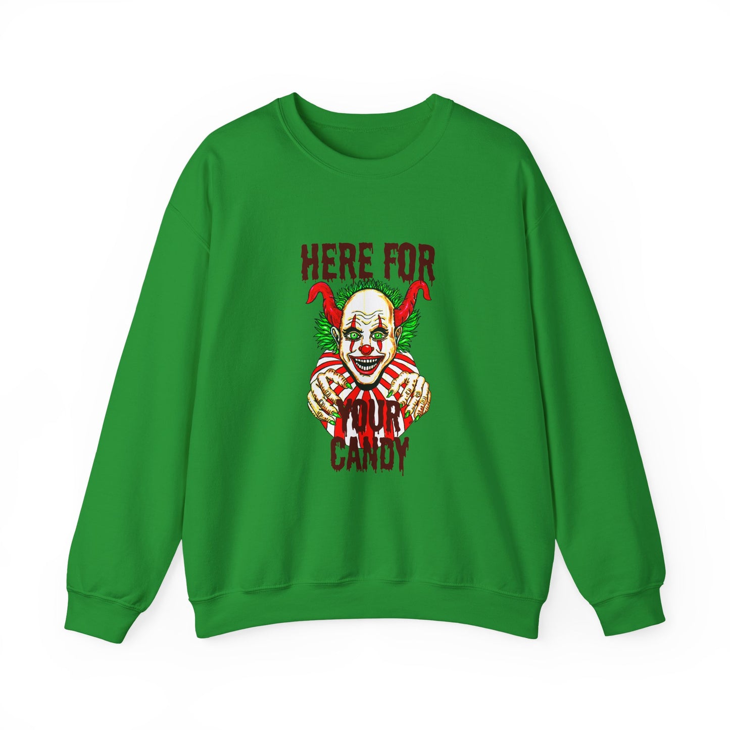 Here for Your Candy Unisex Heavy Blend™ Crewneck Sweatshirt