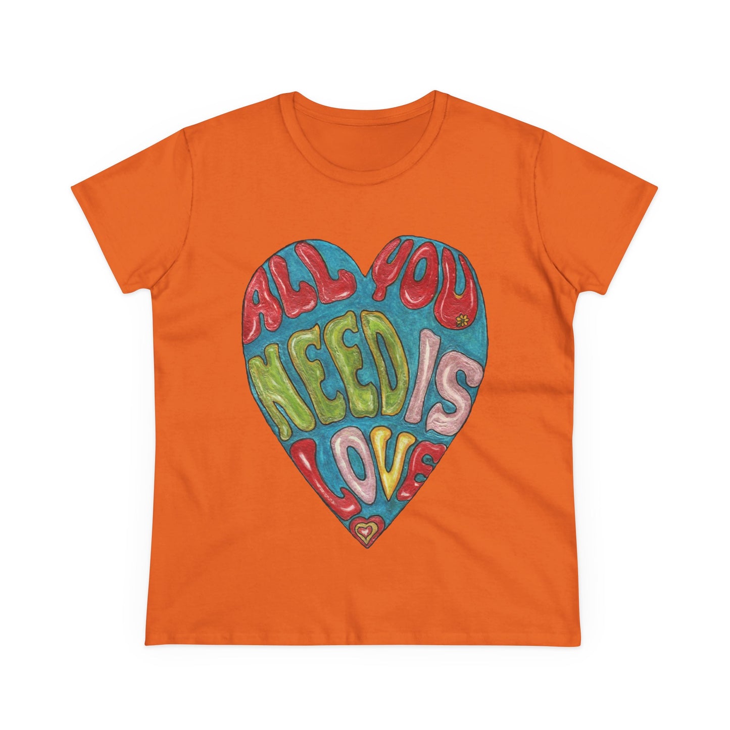 Love Women's Midweight Cotton Tee