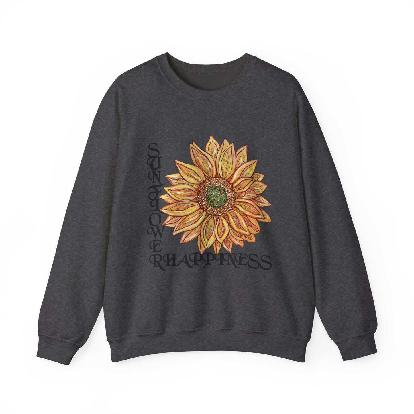 Sunshine and Happiness Unisex Heavy Blend™ Crewneck Sweatshirt