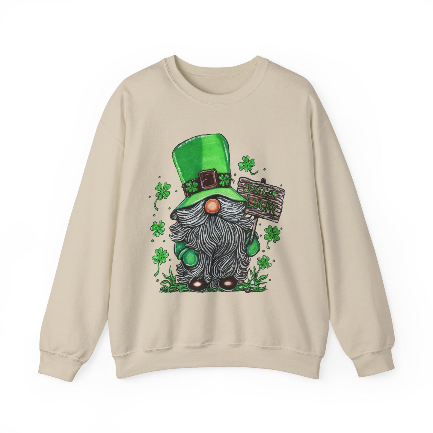 Gnomish Leprechaun Unisex Heavy Blend™ Crewneck Sweatshirt