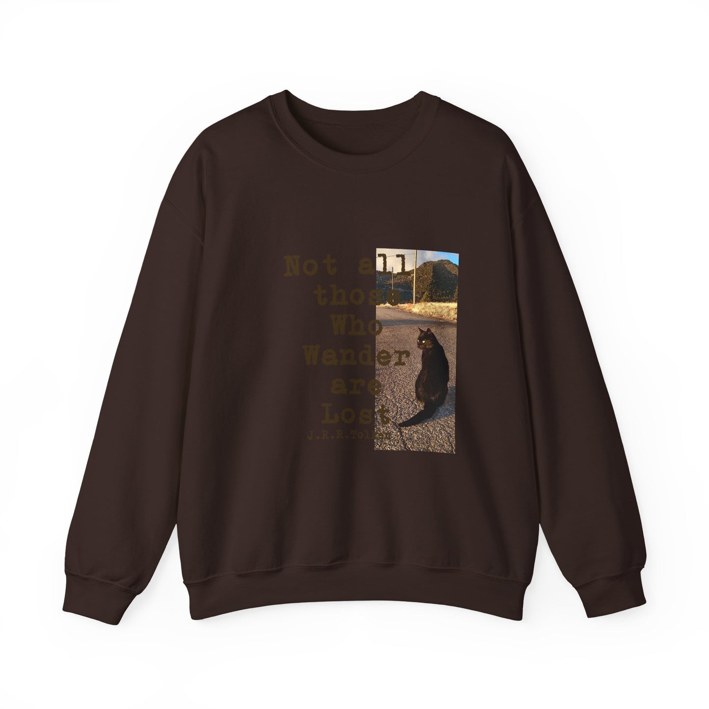 Wandering Kitty Unisex Heavy Blend™ Crewneck Sweatshirt