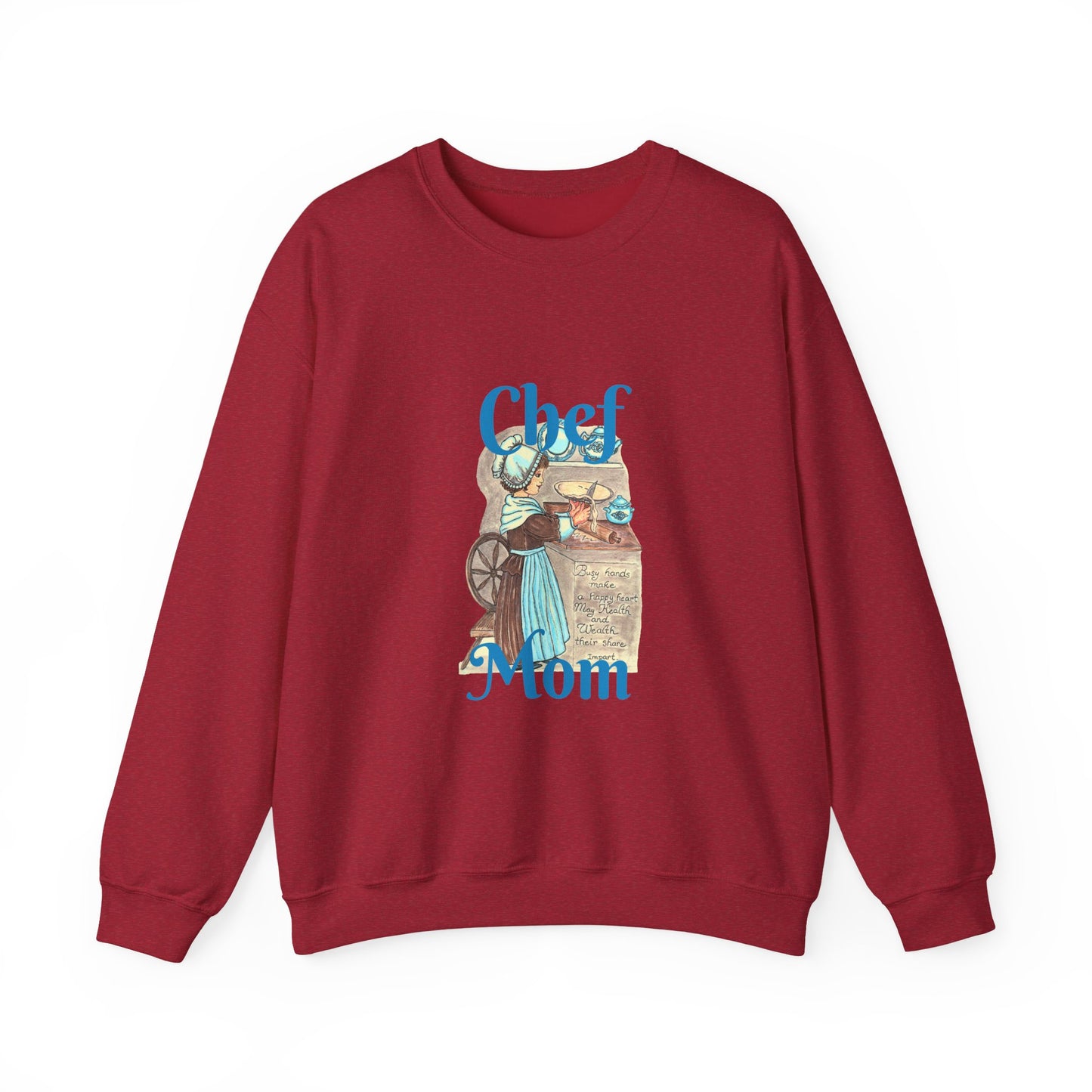 Chef Mom Unisex Heavy Blend™ Crewneck Sweatshirt