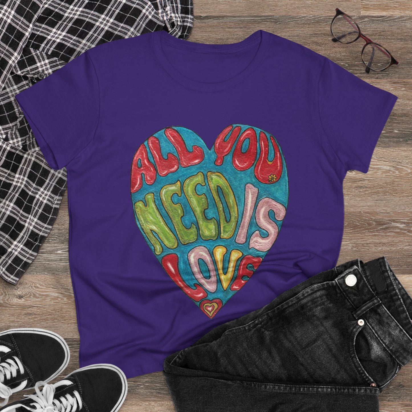 Love Women's Midweight Cotton Tee