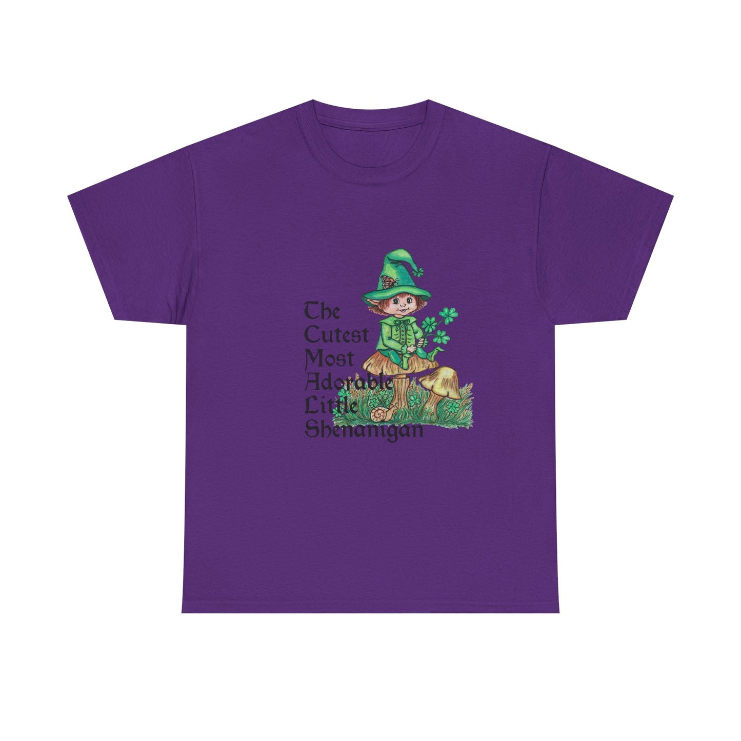 Cutest Leprechaun Unisex Heavy Cotton Tee