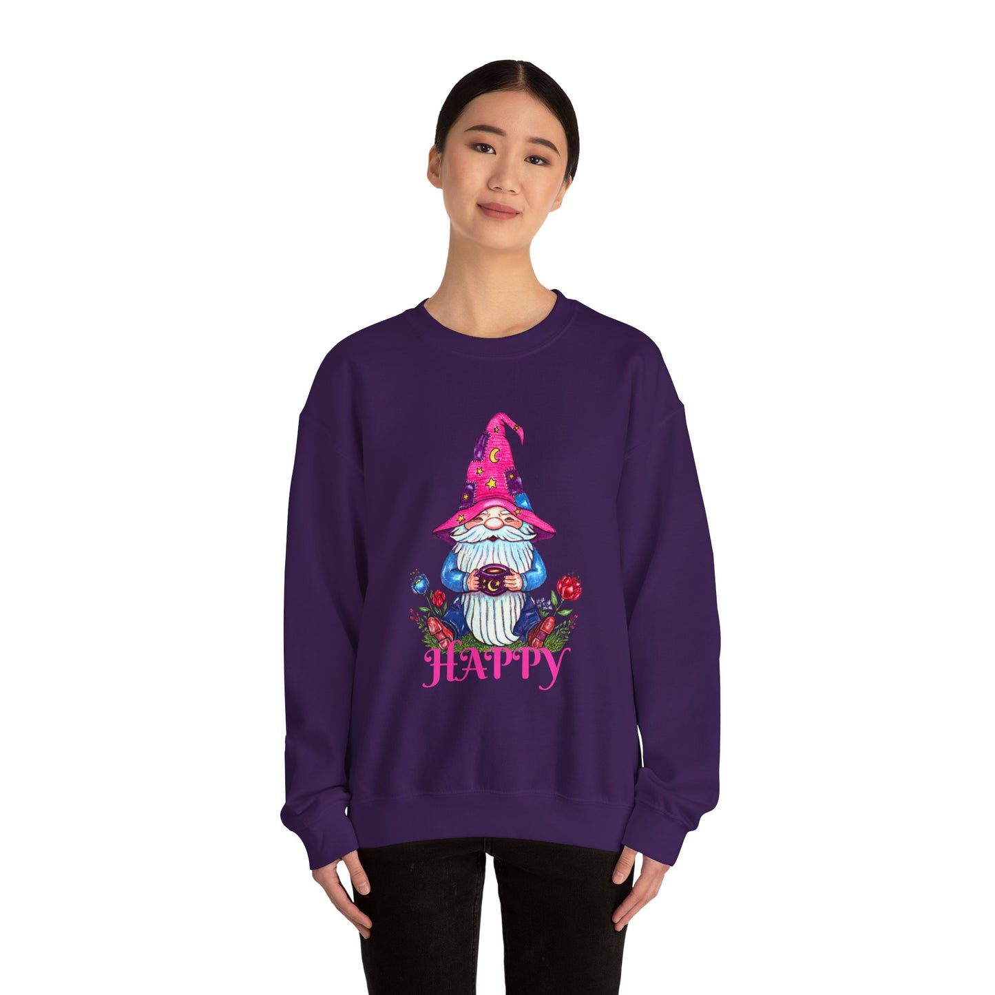 Happy Gnome Unisex Heavy Blend™ Crewneck Sweatshirt