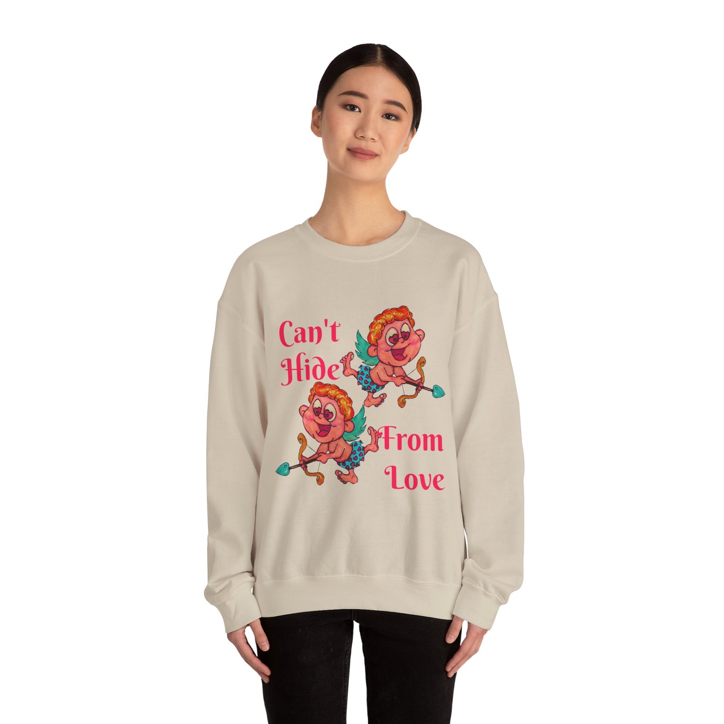 Can't Hide From Love Unisex Heavy Blend™ Crewneck Sweatshirt