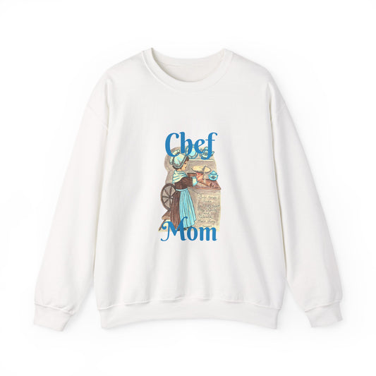 Chef Mom Unisex Heavy Blend™ Crewneck Sweatshirt