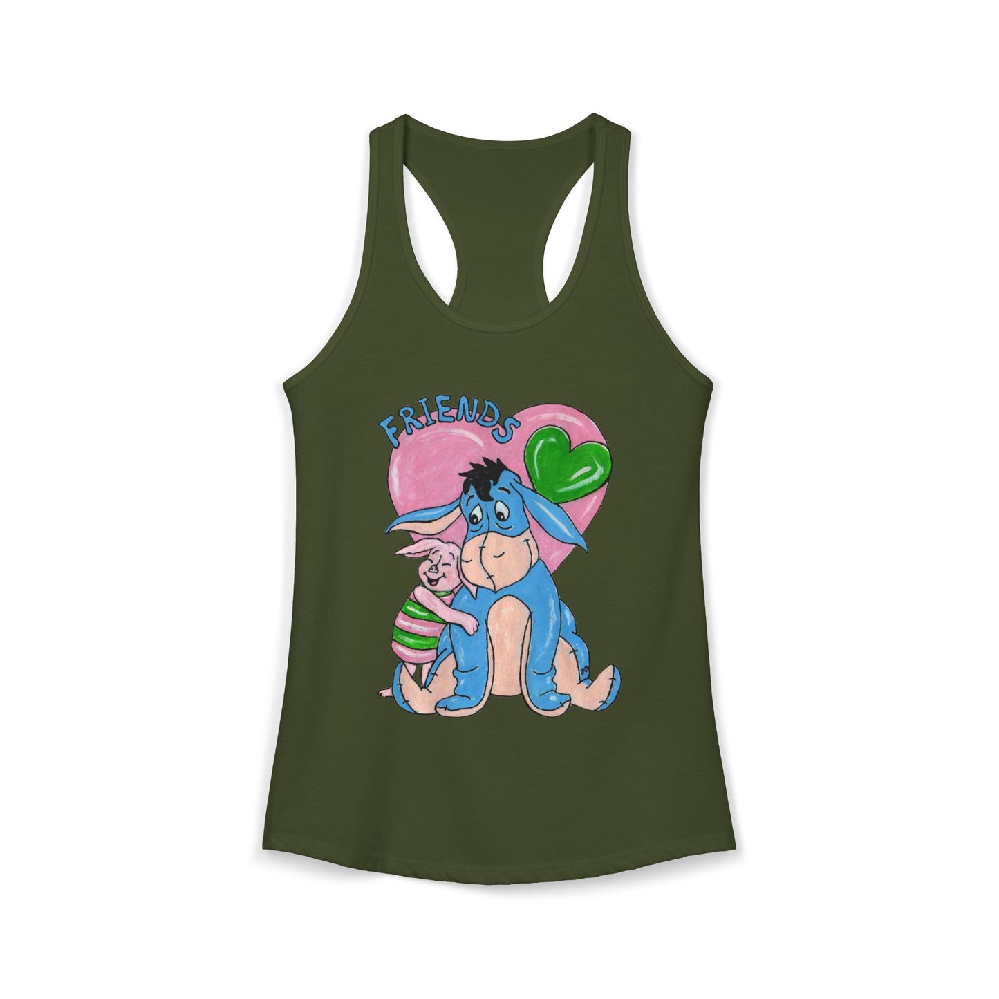 Best Friends Women's Ideal Racerback Tank