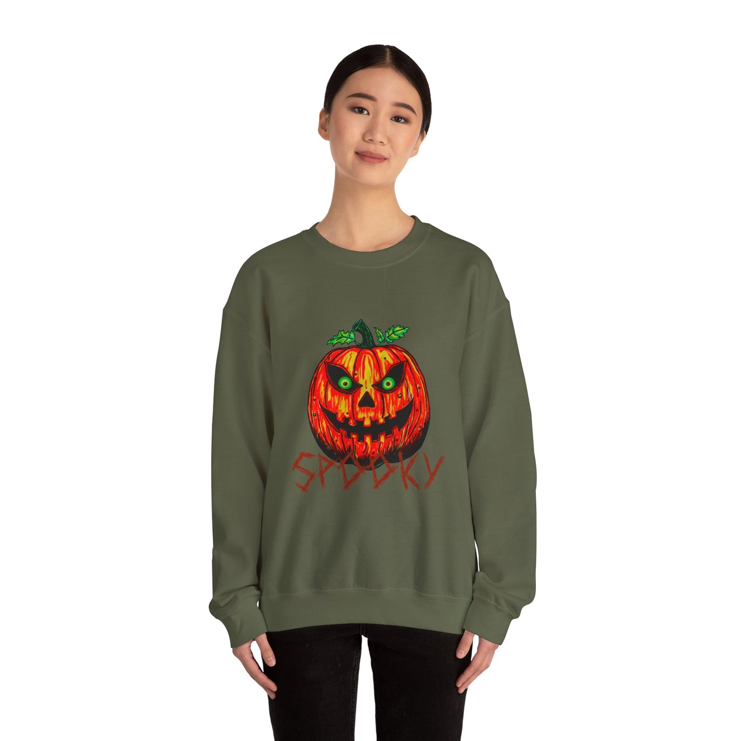 Spooky Unisex Heavy Blend™ Crewneck Sweatshirt