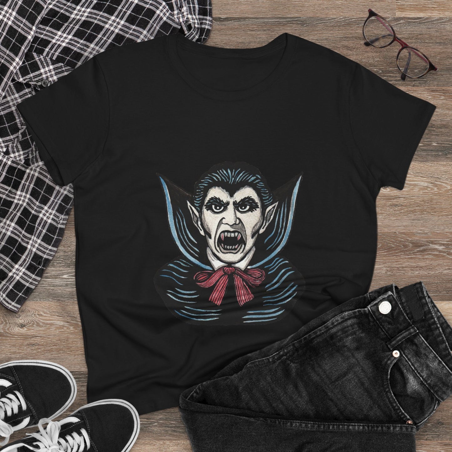Dracula Women's Midweight Cotton Tee