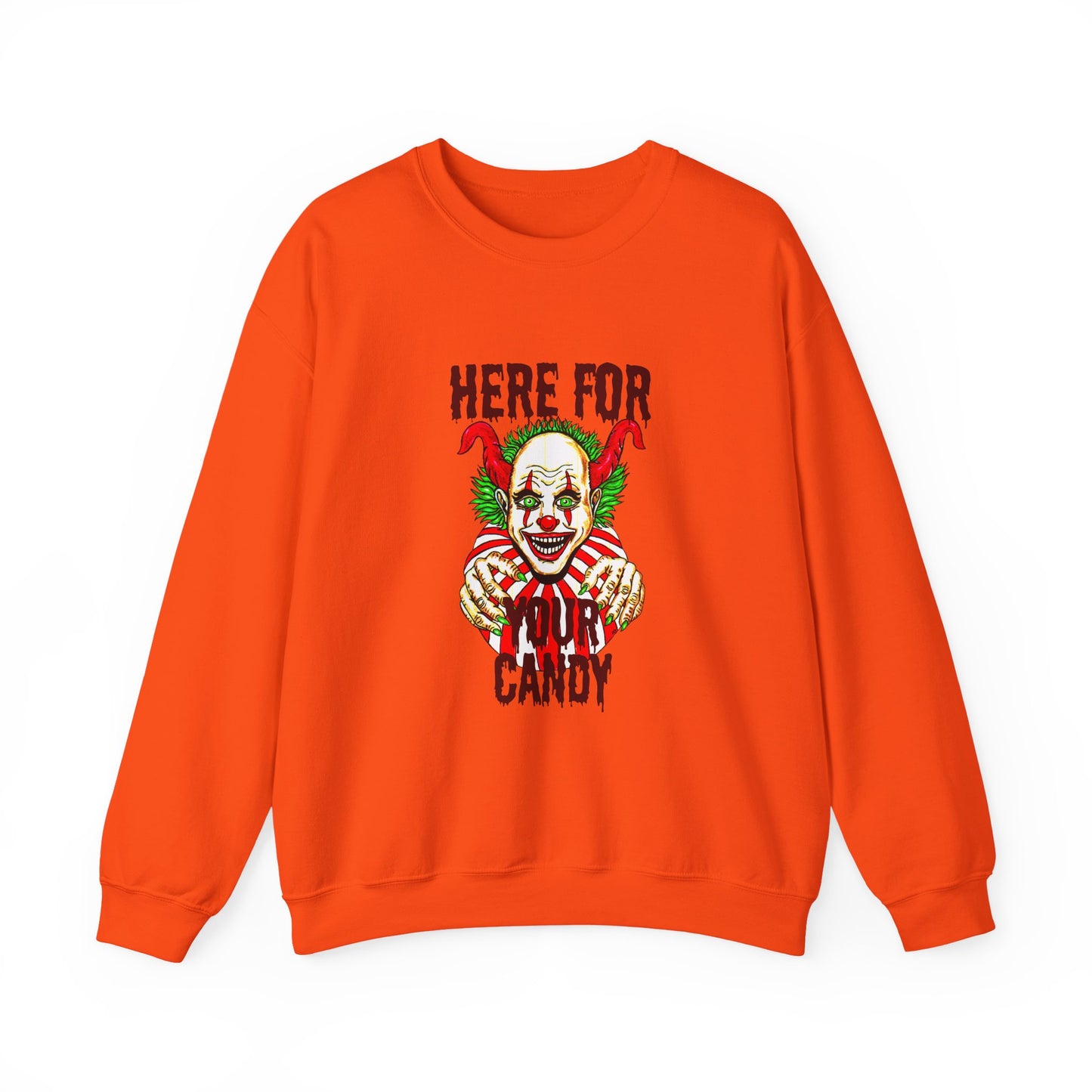 Here for Your Candy Unisex Heavy Blend™ Crewneck Sweatshirt
