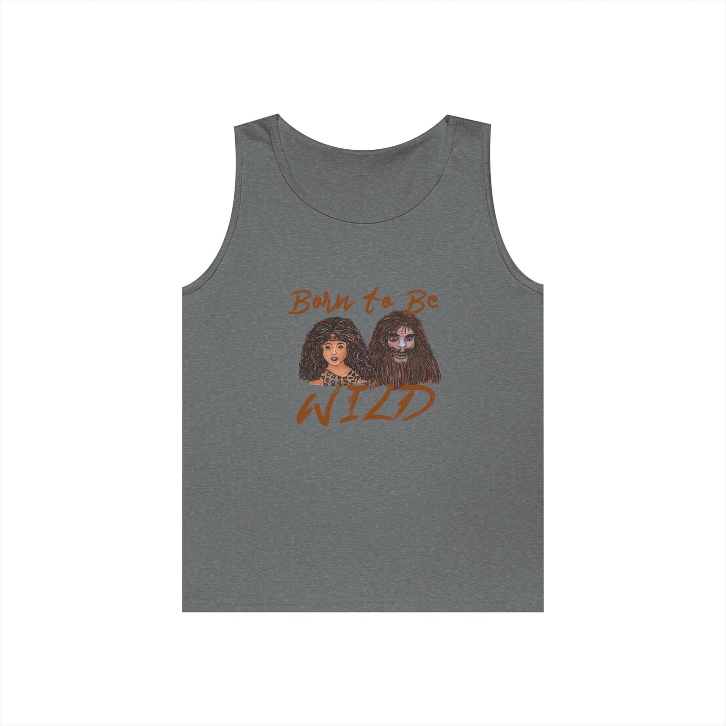 Born to be Wild Unisex Heavy Cotton Tank Top