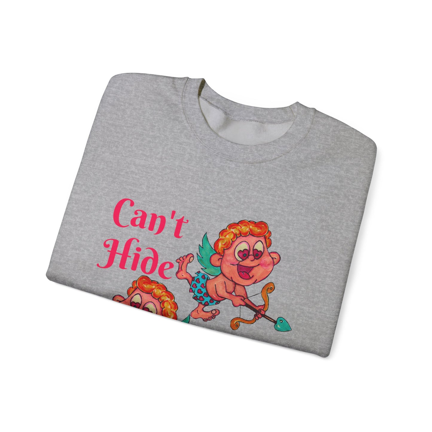 Can't Hide From Love Unisex Heavy Blend™ Crewneck Sweatshirt