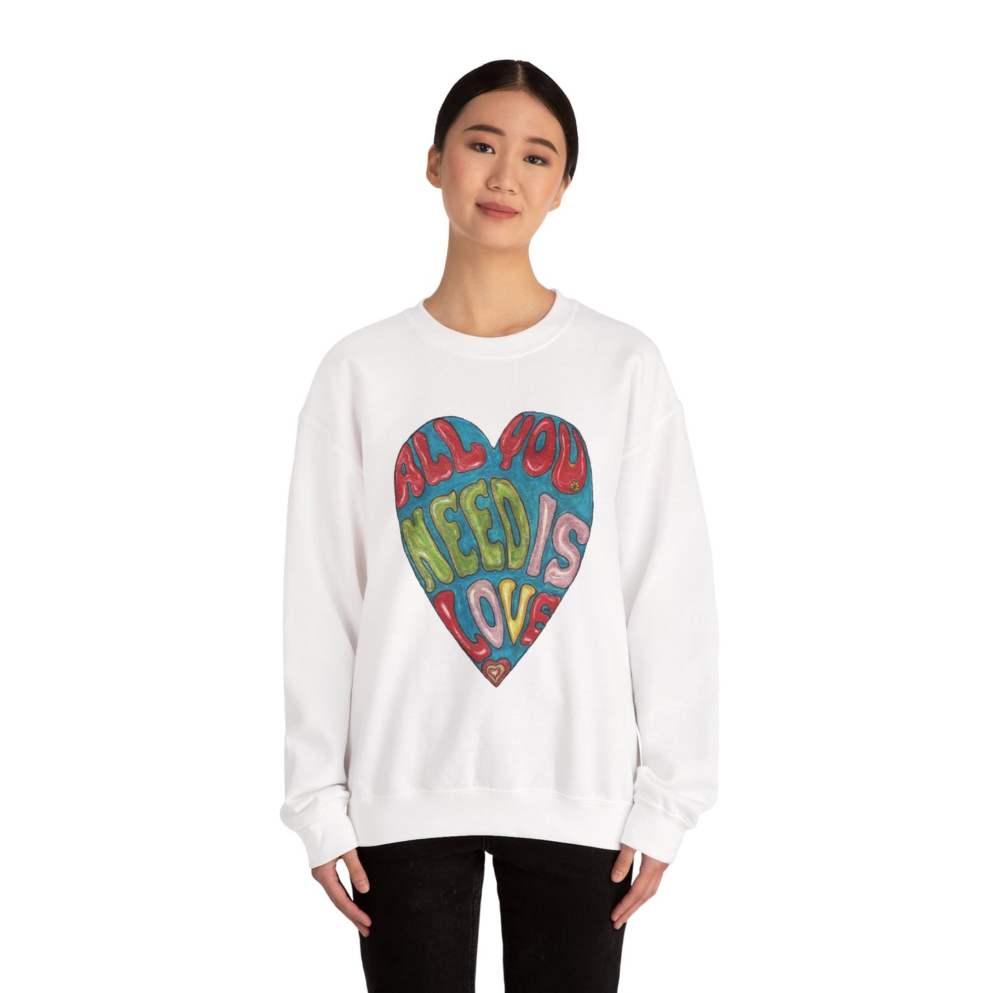 Love Unisex Heavy Blend™ Crewneck Sweatshirt