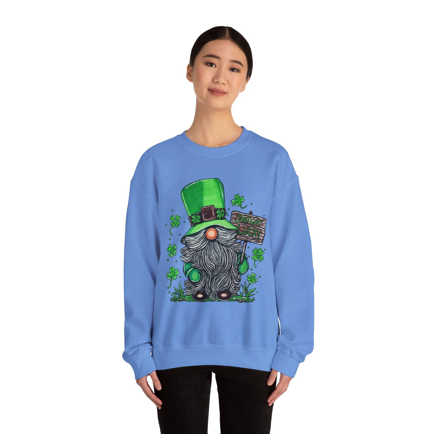 Gnomish Leprechaun Unisex Heavy Blend™ Crewneck Sweatshirt