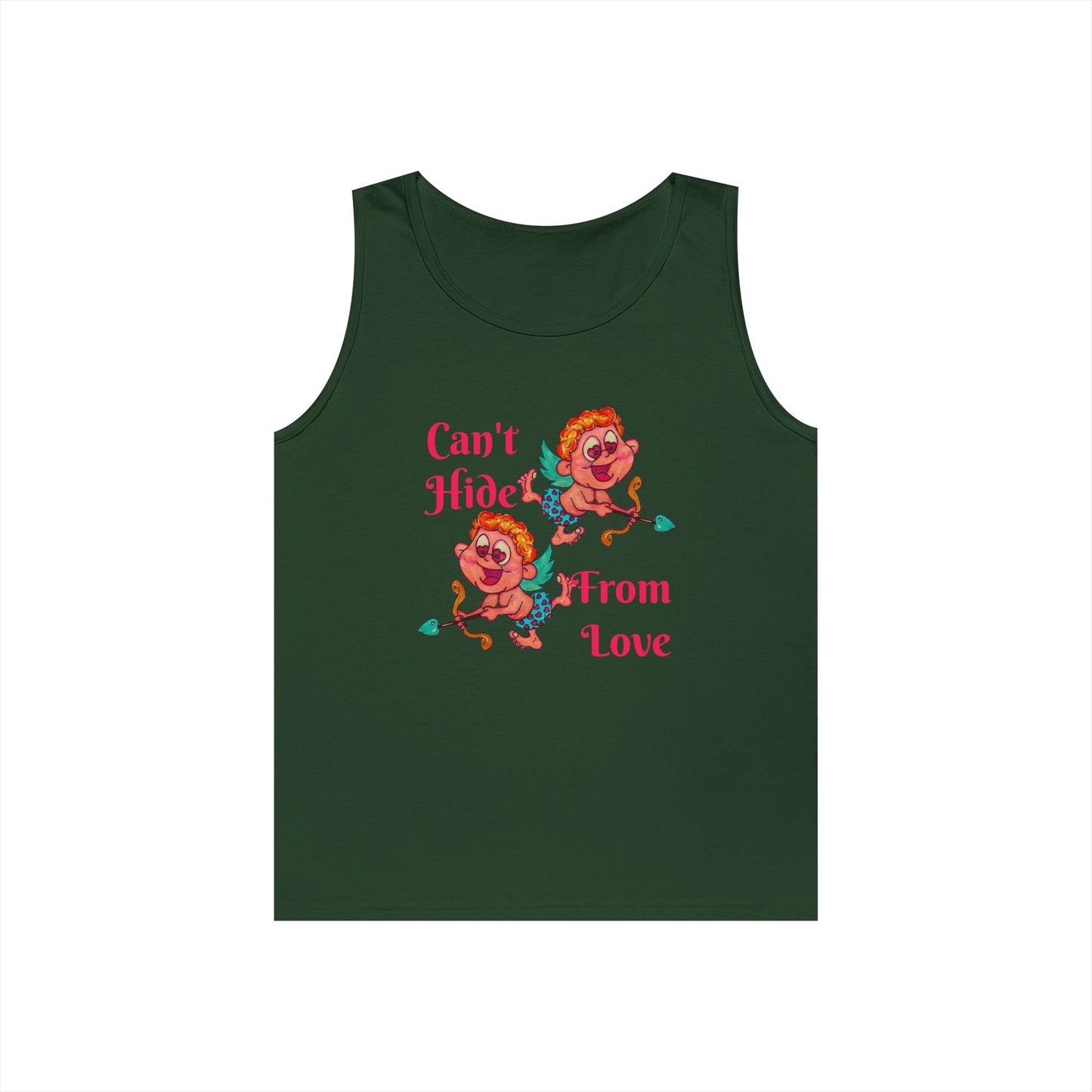 Can't Hide From Love Unisex Heavy Cotton Tank Top