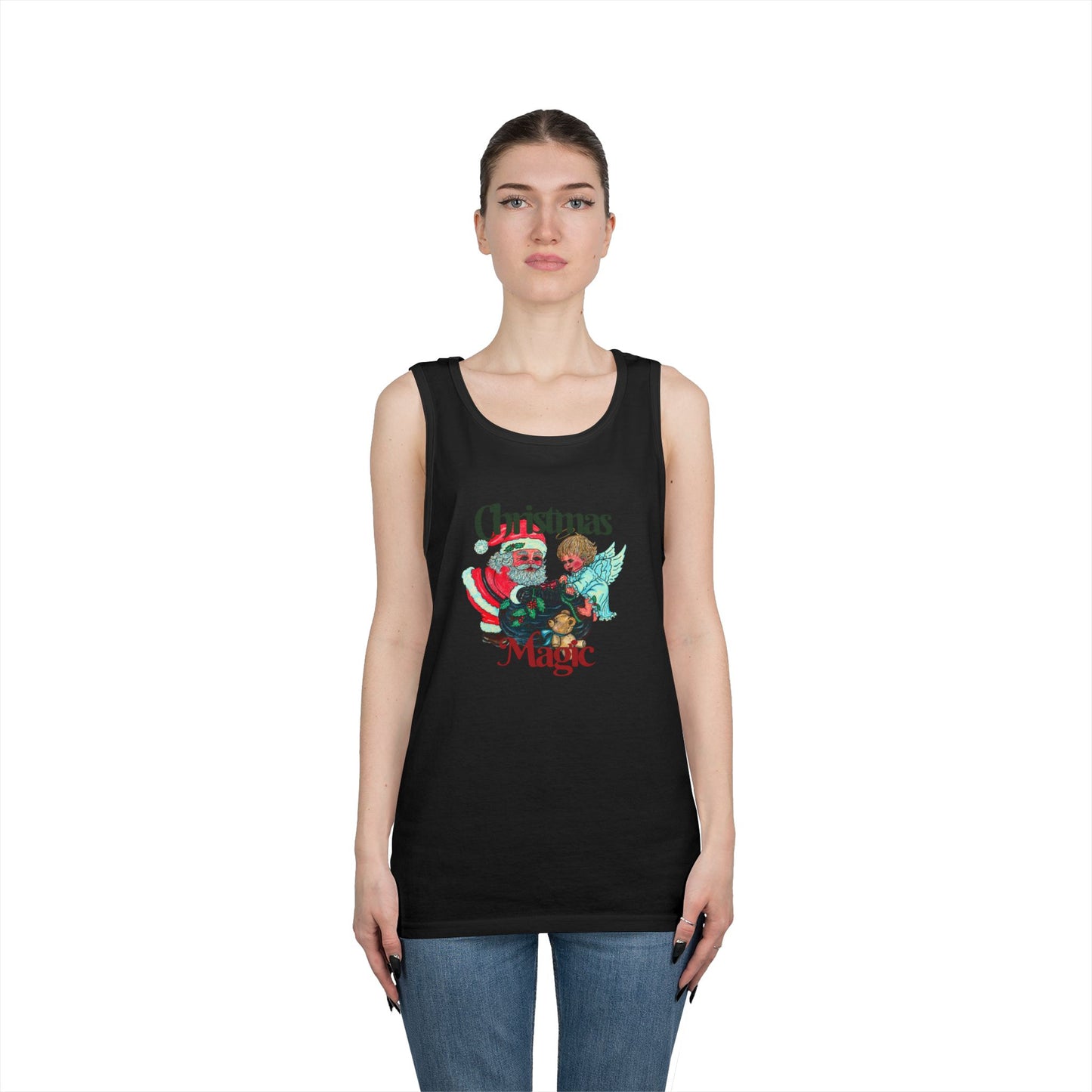 Christmas Magic Unisex Heavy Cotton Tank Top