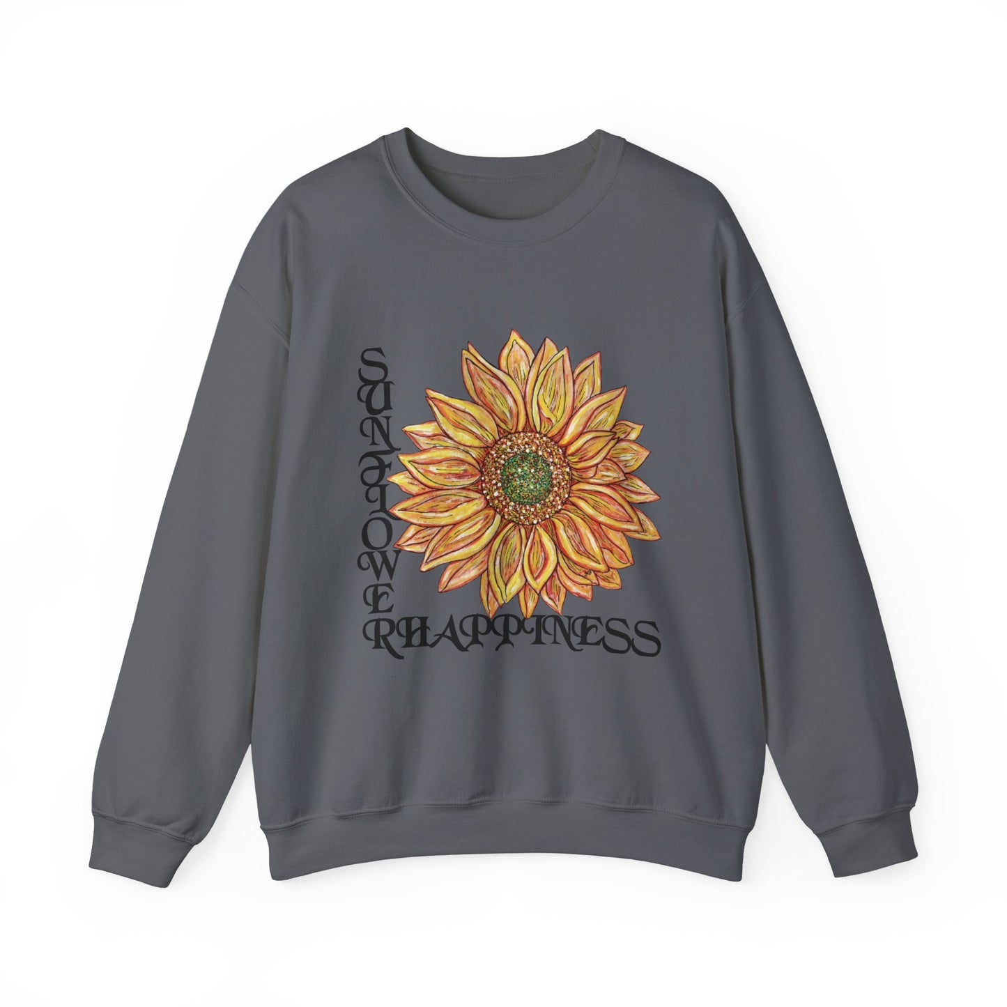 Sunshine and Happiness Unisex Heavy Blend™ Crewneck Sweatshirt