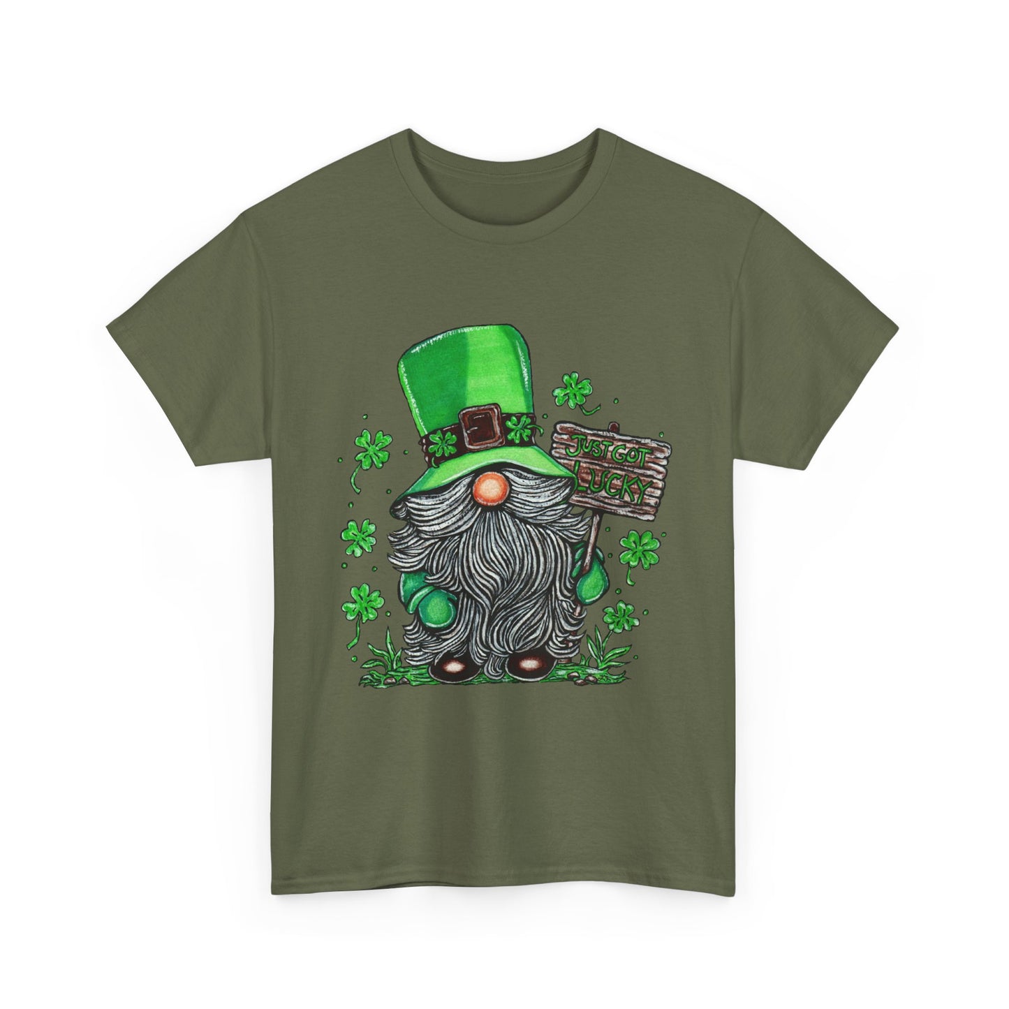 Gnomish Leprechaun Unisex Heavy Cotton Tee
