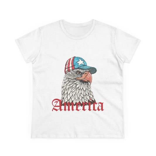 Eagle America Women's Midweight Cotton Tee