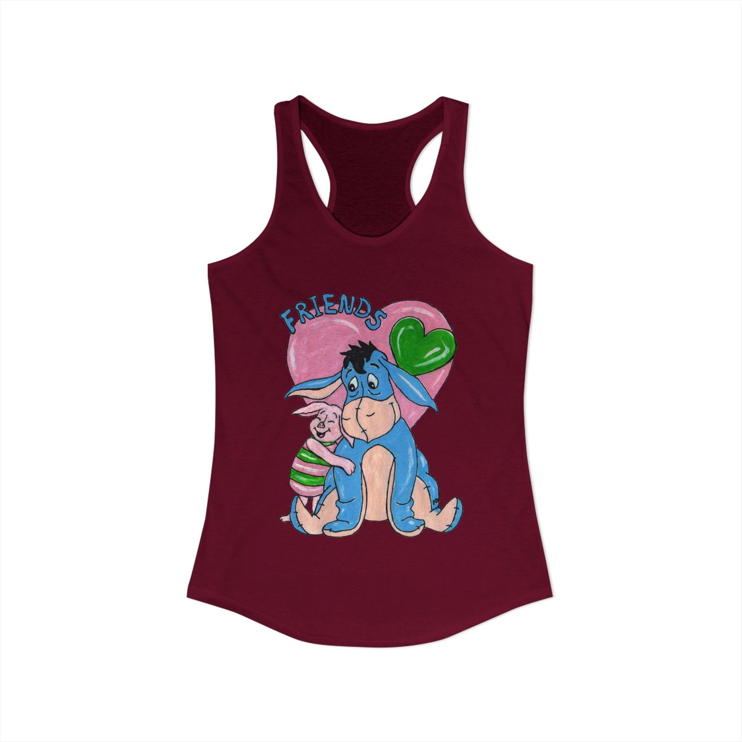 Best Friends Women's Ideal Racerback Tank
