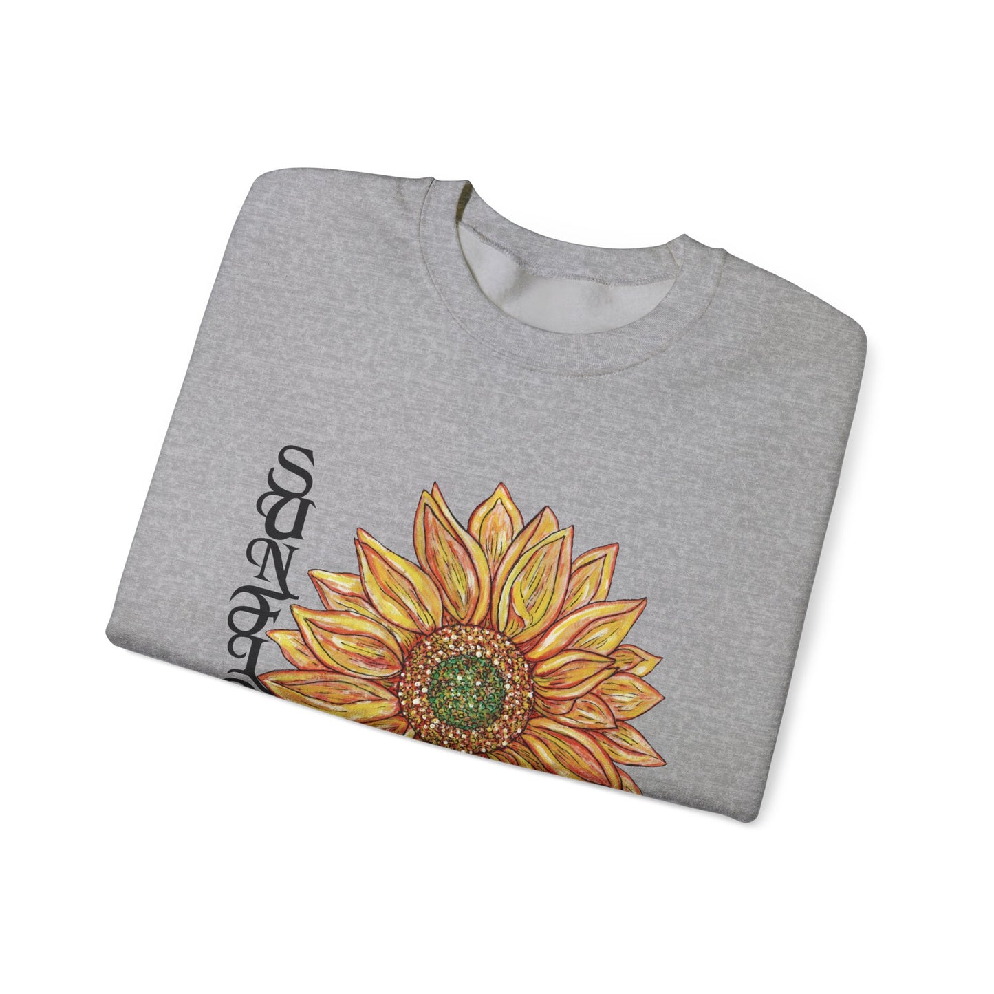 Sunshine and Happiness Unisex Heavy Blend™ Crewneck Sweatshirt