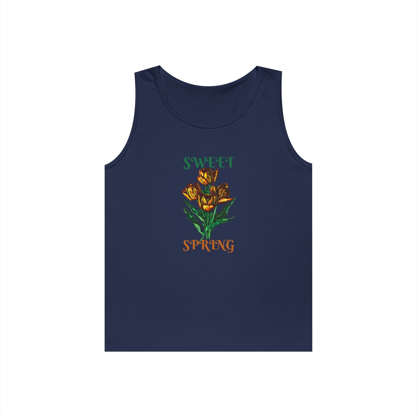 Sweet Spring Unisex Heavy Cotton Tank Top