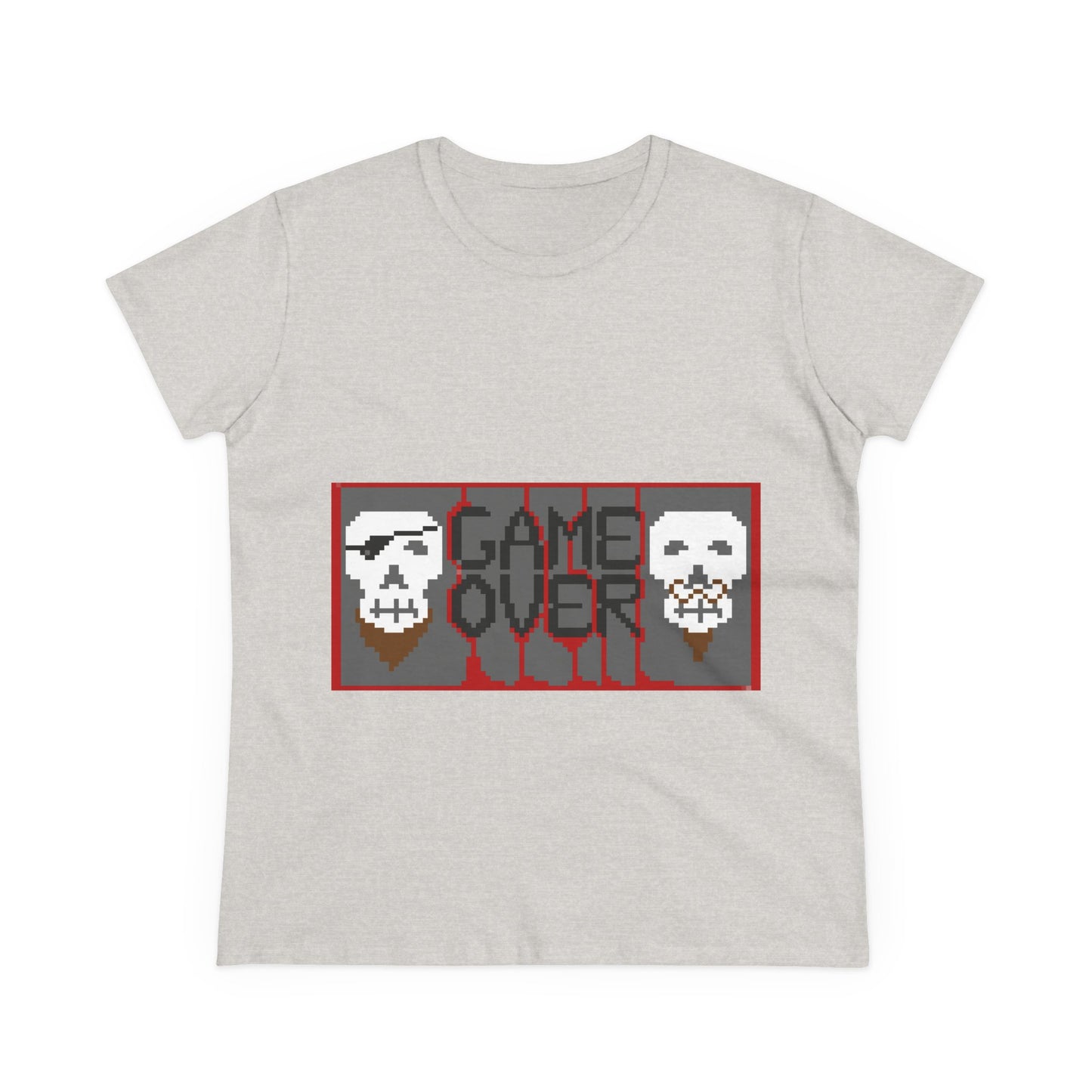 Game Over Women's Midweight Cotton Tee