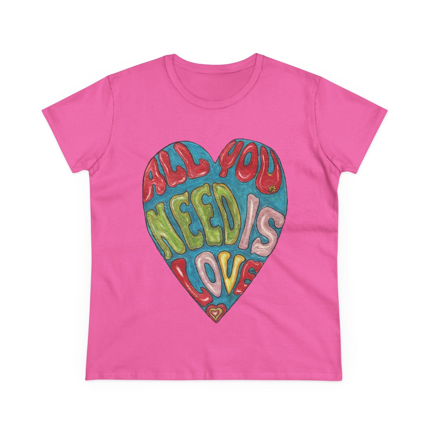 Love Women's Midweight Cotton Tee