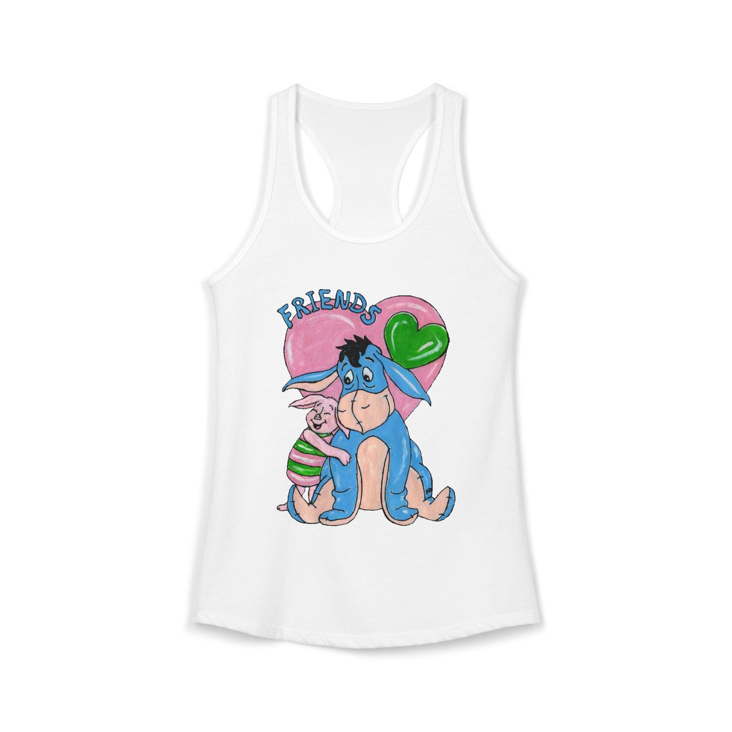 Best Friends Women's Ideal Racerback Tank