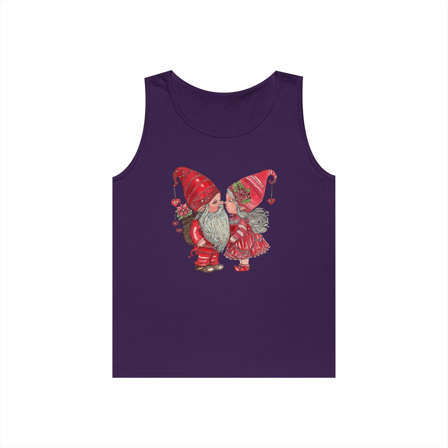 Gnome Lovers Unisex Heavy Cotton Tank Top