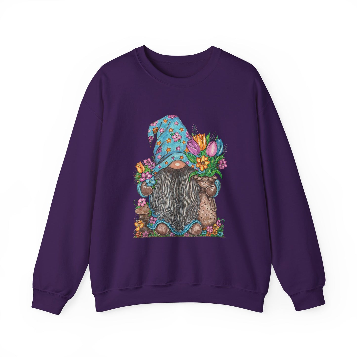 Gardening Gnome Unisex Heavy Blend™ Crewneck Sweatshirt