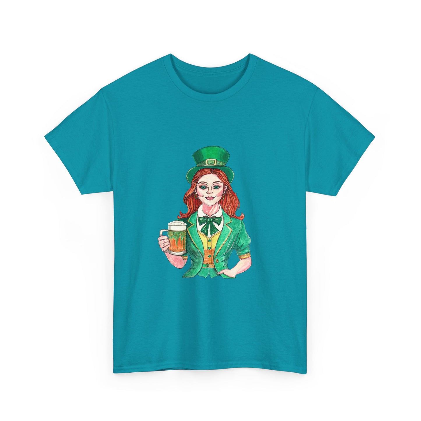 Paddys Day Cheers Unisex Heavy Cotton Tee