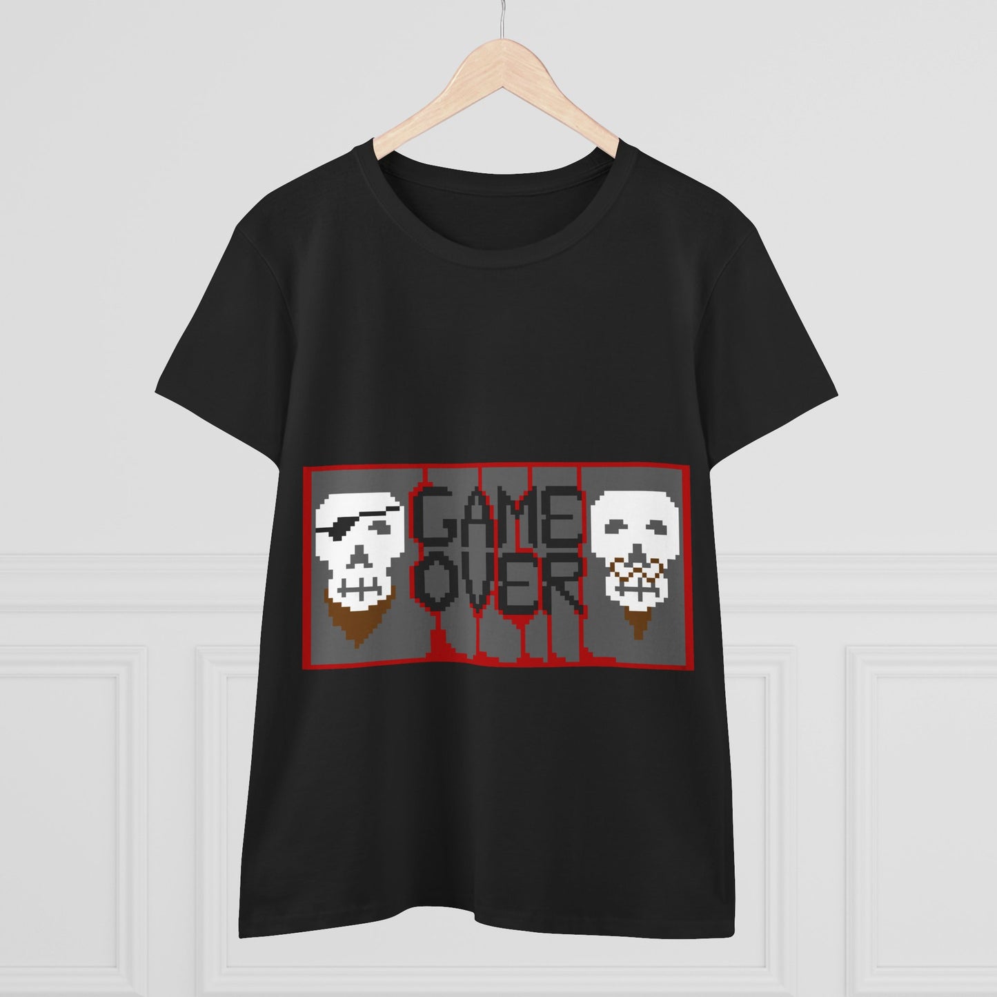 Game Over Women's Midweight Cotton Tee