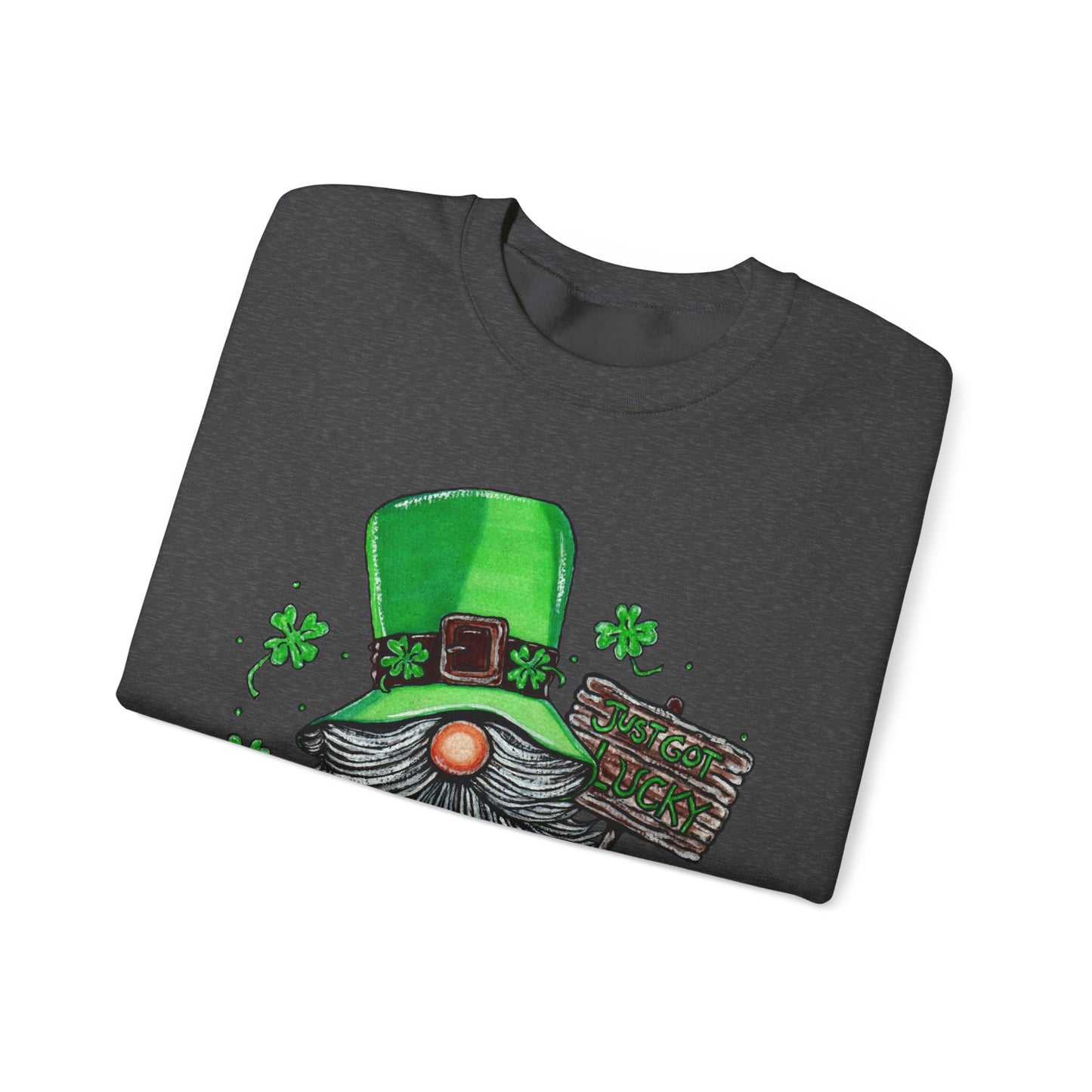 Gnomish Leprechaun Unisex Heavy Blend™ Crewneck Sweatshirt