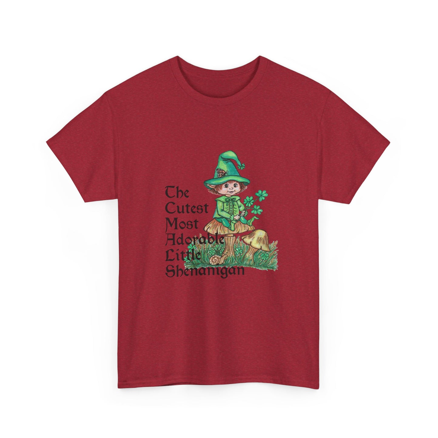 Cutest Leprechaun Unisex Heavy Cotton Tee