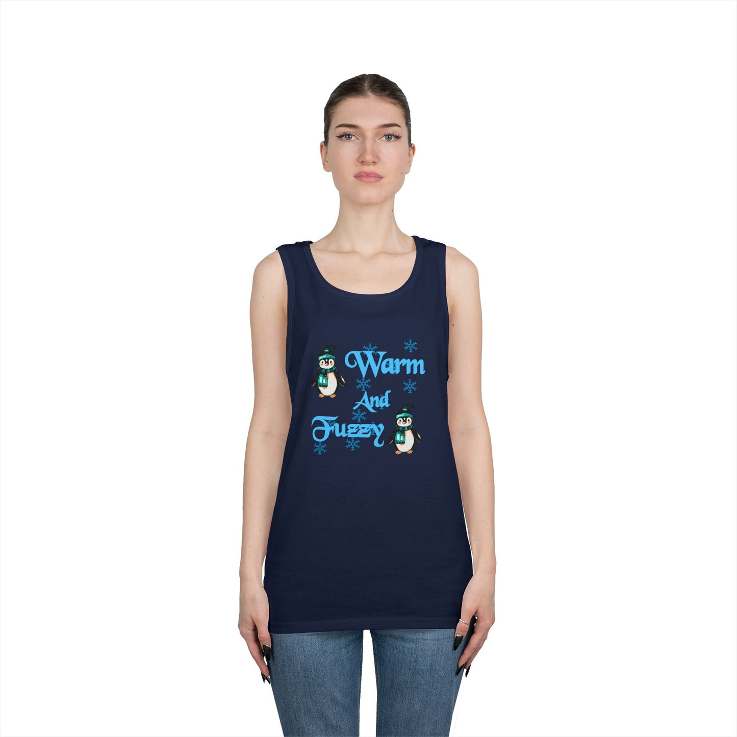 Warm and Fuzzy Unisex Heavy Cotton Tank Top
