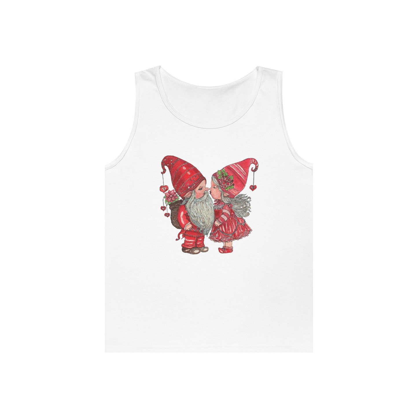 Gnome Lovers Unisex Heavy Cotton Tank Top