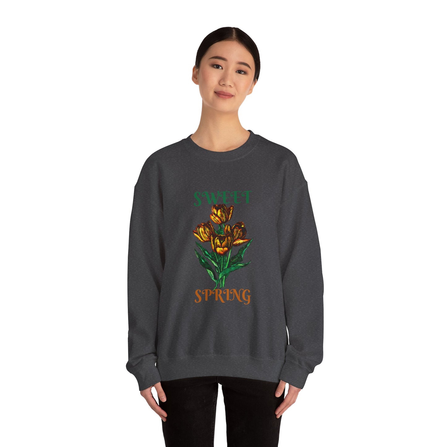 Sweet Spring Unisex Heavy Blend™ Crewneck Sweatshirt