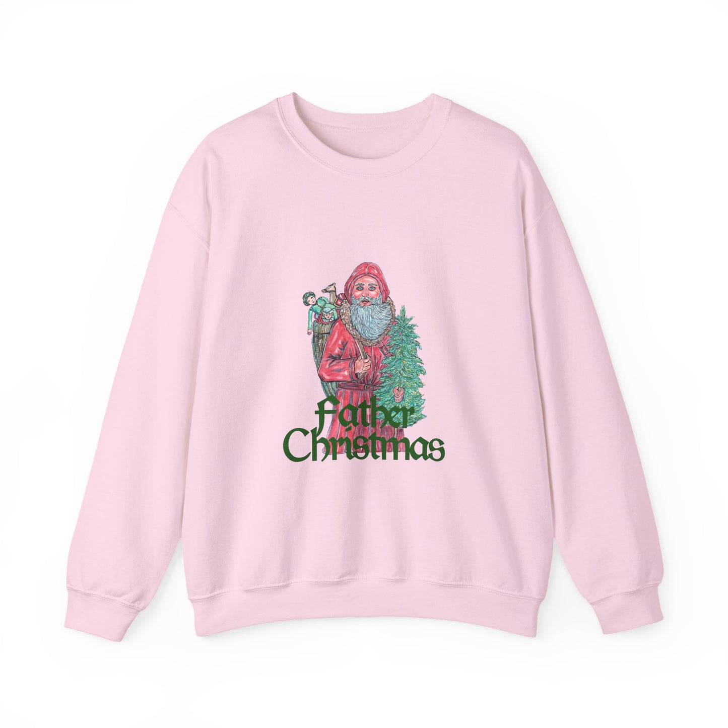 Father Christmas Unisex Heavy Blend™ Crewneck Sweatshirt