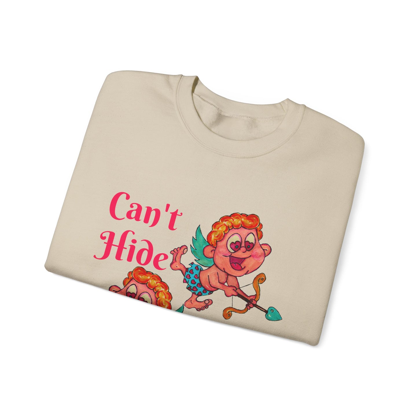 Can't Hide From Love Unisex Heavy Blend™ Crewneck Sweatshirt