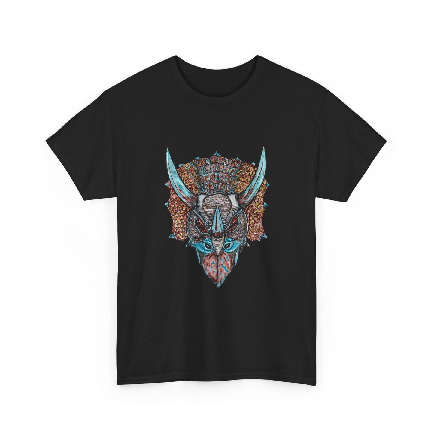 Triceratops Unisex Heavy Cotton Tee