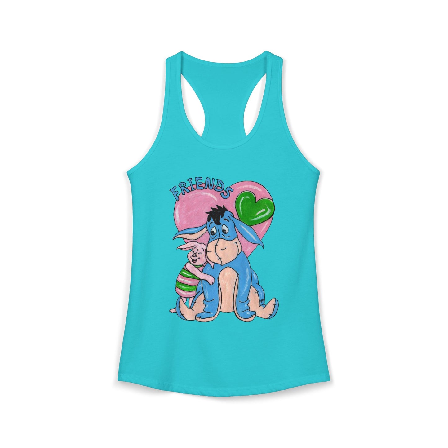 Best Friends Women's Ideal Racerback Tank